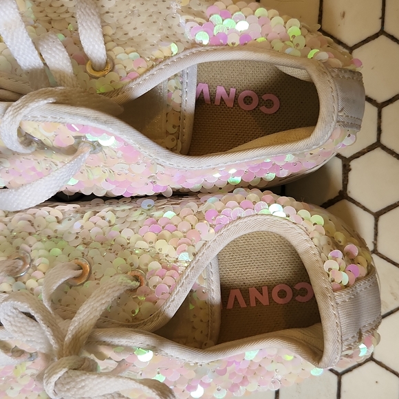 Iridescent sequins Converse - Picture 4 of 12